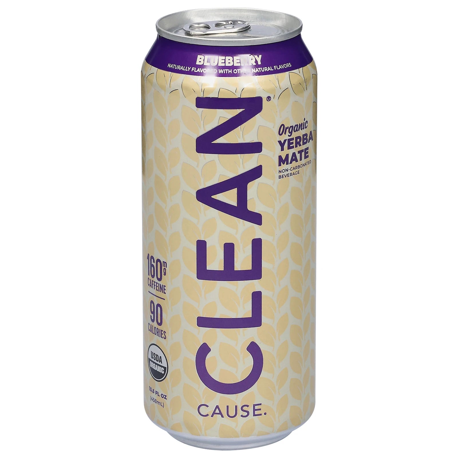 Clean Cause Yerba Mate Og2 Blubry 12-15.5 FZ Premium Beverage in Cs of 12