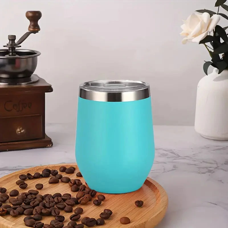 Yerba Mate Cup 350ml 304 Stainless Steel Double-Wall Mate Cup 304 Stainless Steel Double-Wall Mate Cup for Hot and Cold Drinks